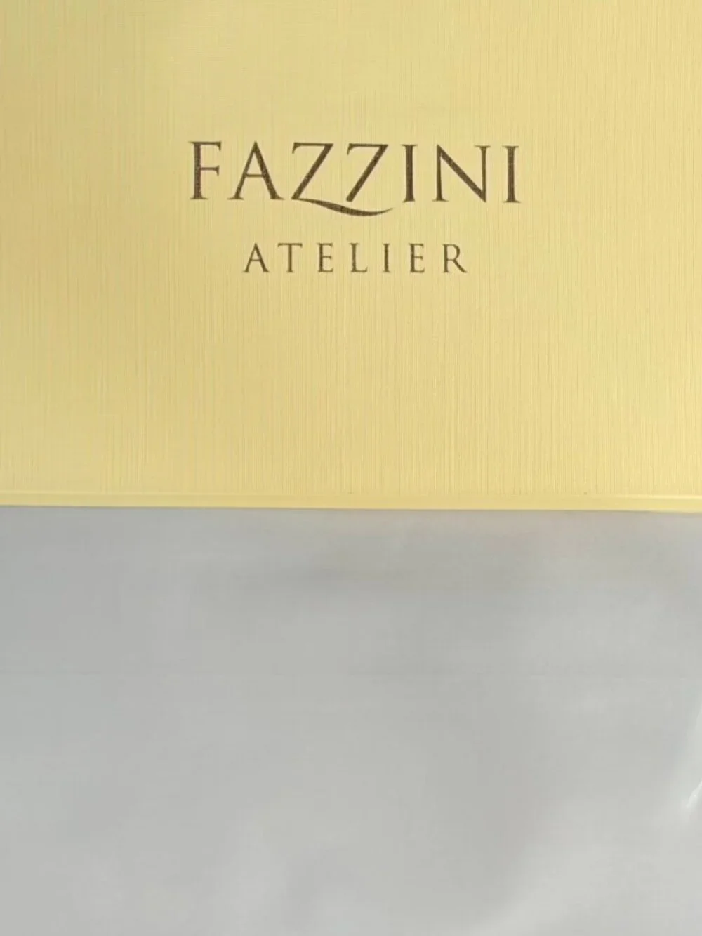 Fazzini Atelier Italian Percale Cotton King Size Bicocca Pearl Grey Duvet Cover